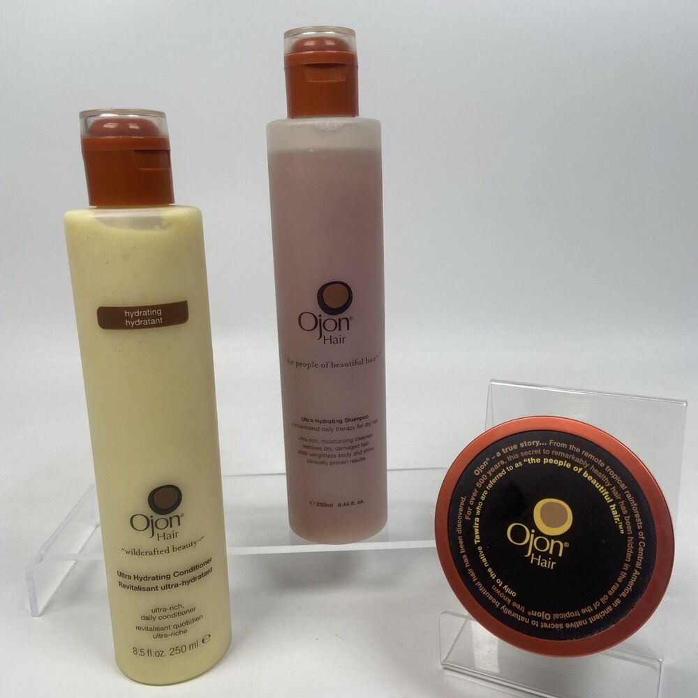 Original Formula Ojon Hair Ultra Hydrating Shampoo Conditioner And Hair Mask